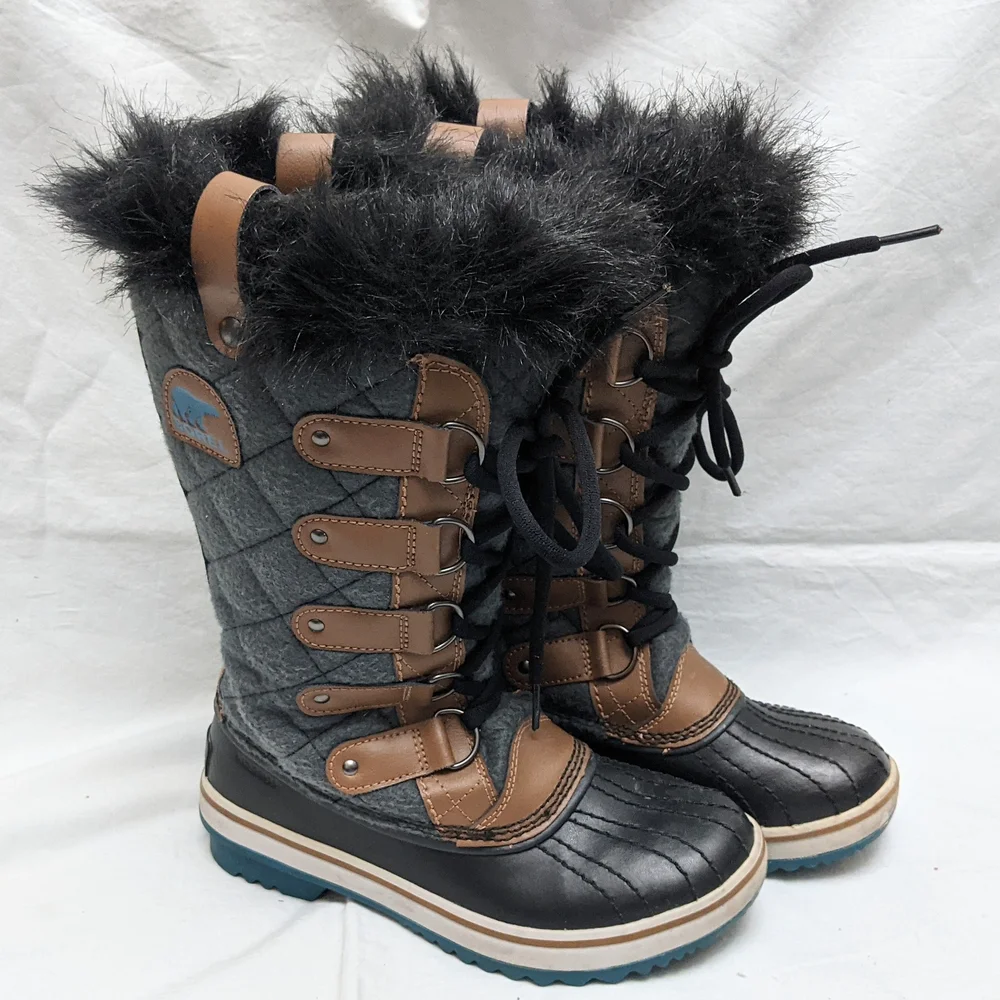 Sorel Women's/Big Girl Tofino Insulated Winter Boots Size 5